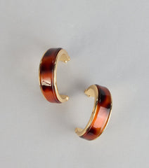 Vintage Glow Hoop Earrings