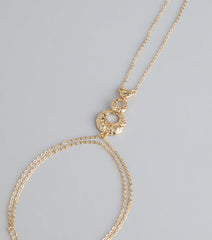 Glow Getter Statement Hand Chain