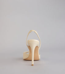RSVP Ready Slingback Stiletto Heels