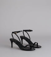 Last Minute Plans Kitten Stiletto Heels