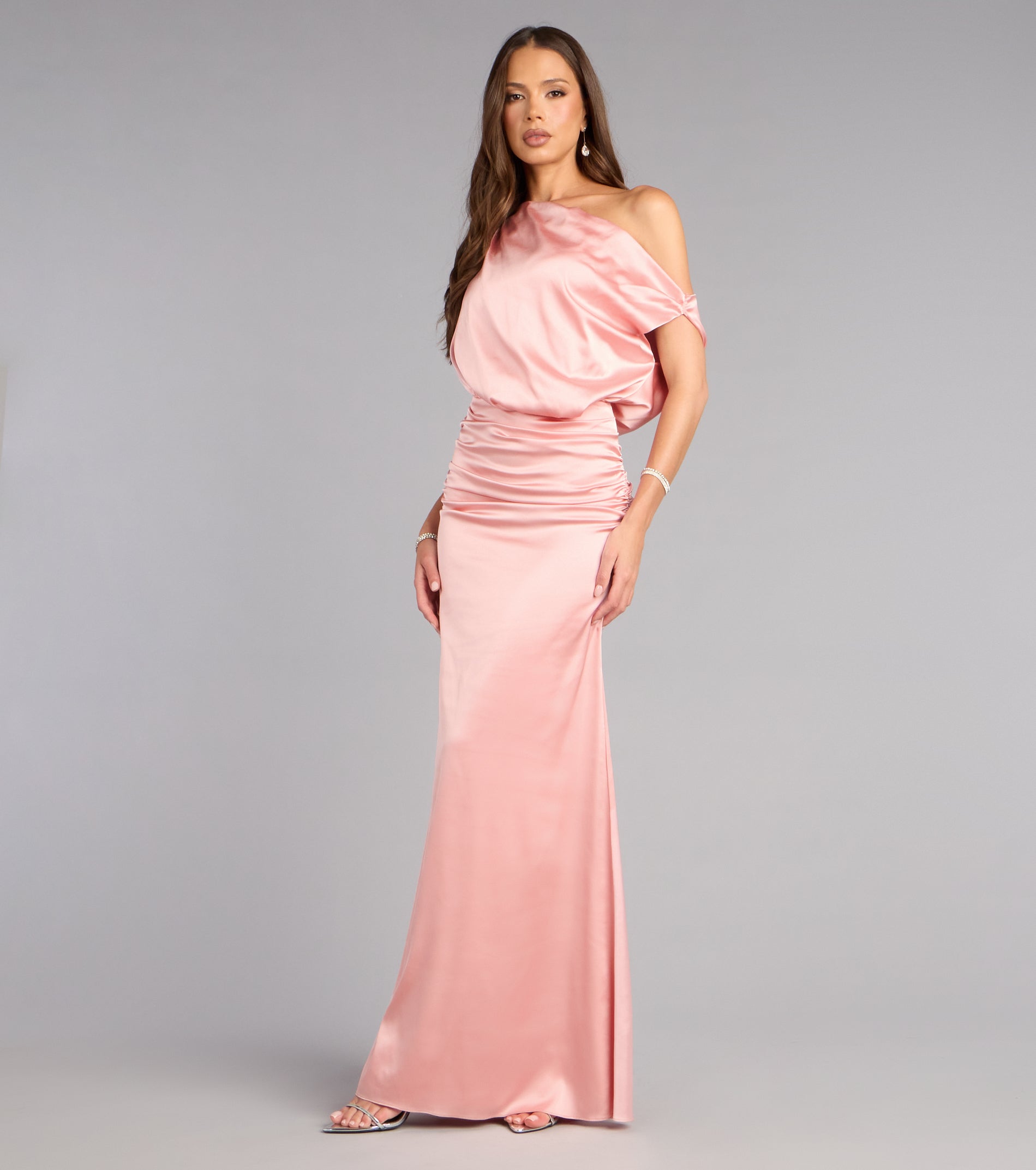 Cassandra Off-Shoulder Formal Dress
