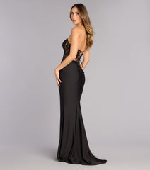 Dana Corset Lace-Up Formal Dress