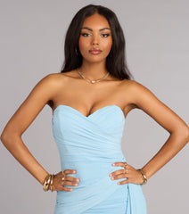 Wrapped in the Moment Mesh Mini Dress