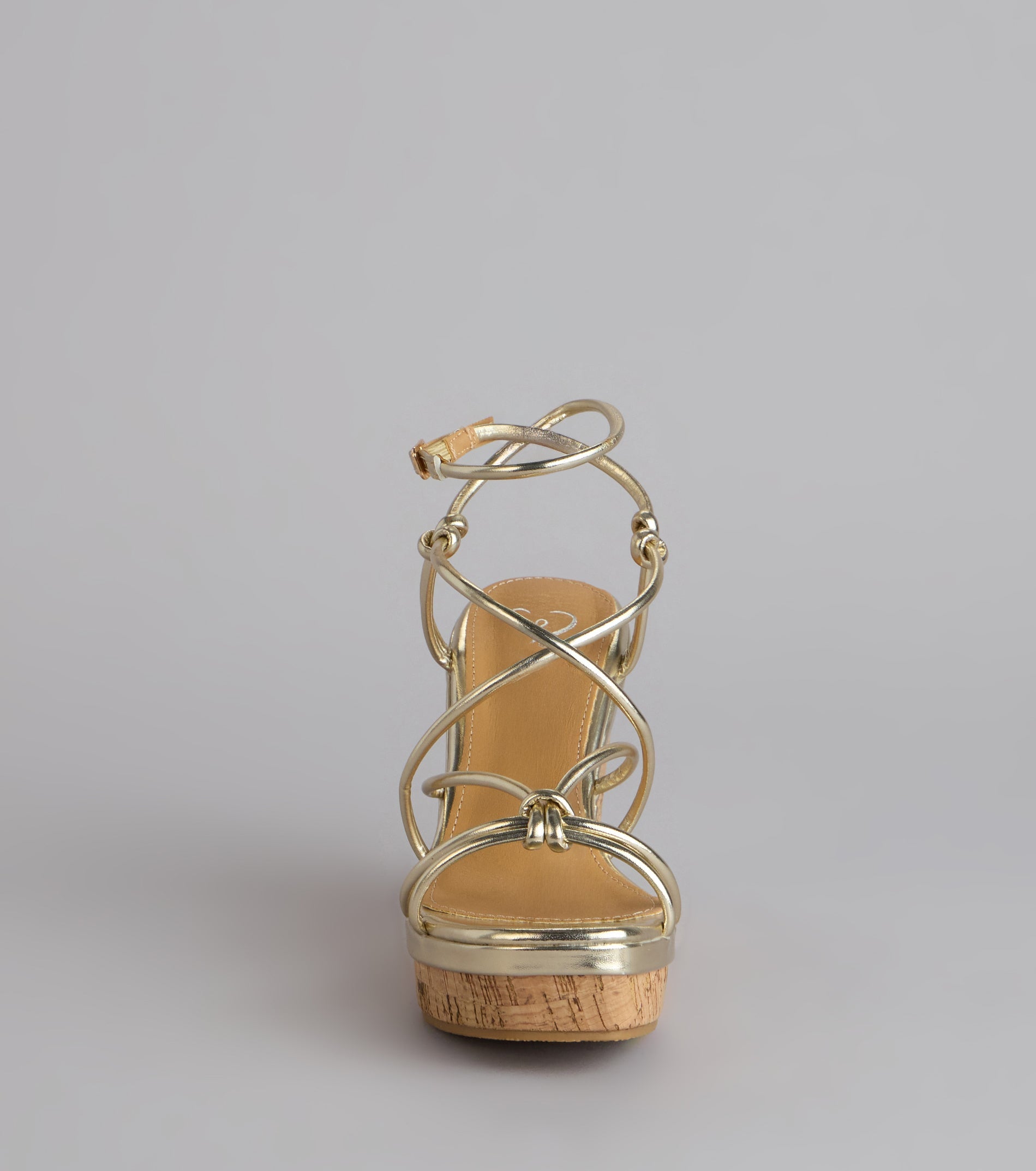Sunny Days Strappy Platform Wedges